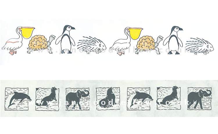 Animal Borders illustration